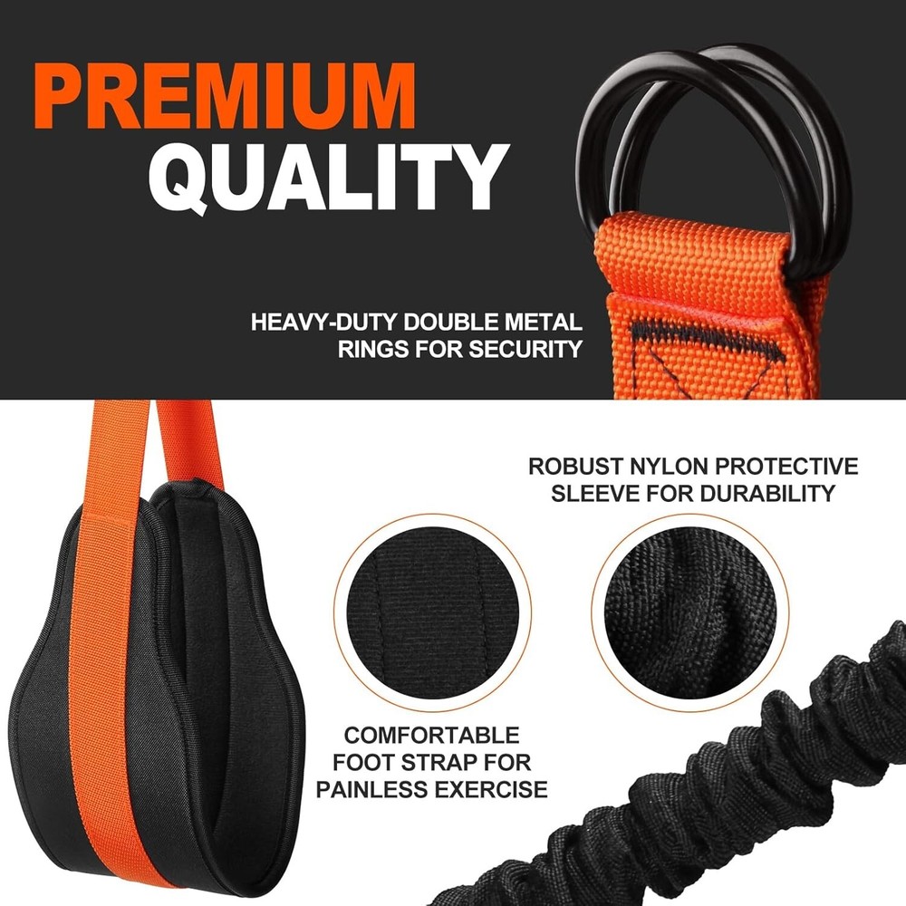 Pull Up Assistance Bands Set 4 Heavy Duty Pull Up Bands 300lbs Adjustable