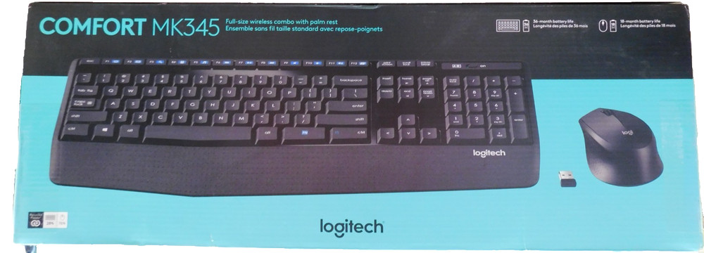 Logitech MK345 Wireless Keyboard & Mouse