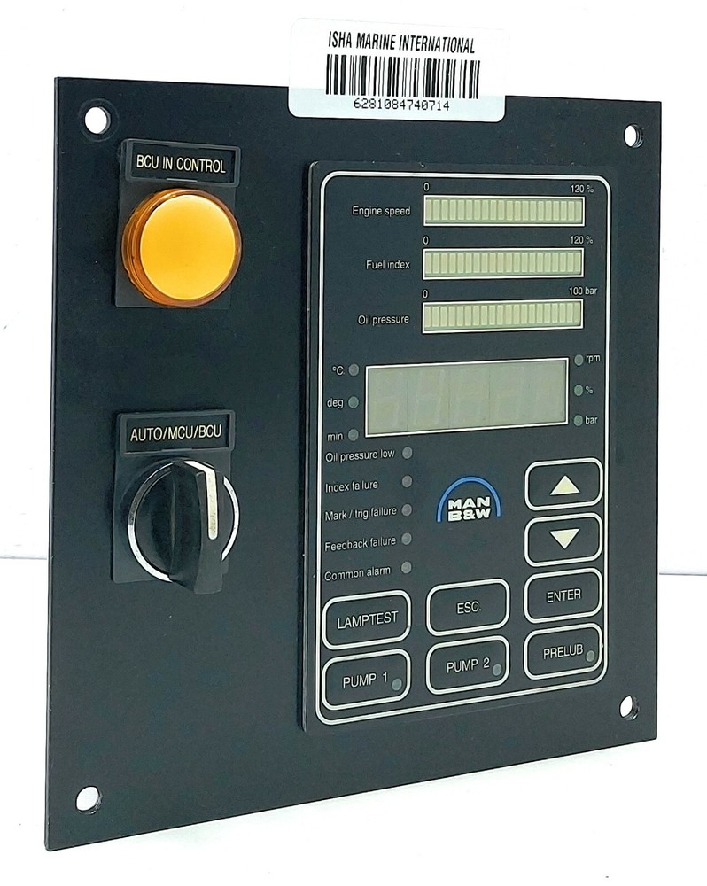 MAN B&W 3171197-4 Controller Indicator Panel 0714