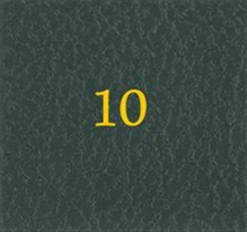 Scott Specialty Series Green Binder Label 10 Stamp Album / Slipcase Spine Gold N