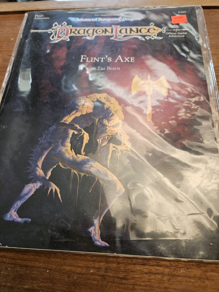 Adv D & D Dragon Lance Flint's Axe