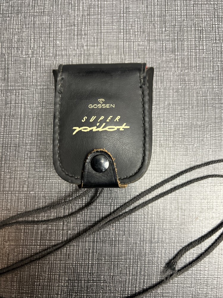 Gossen Super Pilot CdS Light Meter w/ Case - Untested