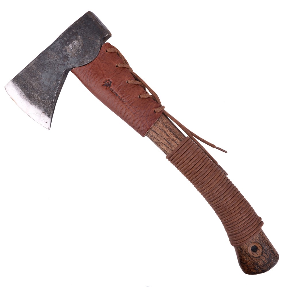 Leather Axe Handle Protecteror Handle Guard Holster Covers With Handle String