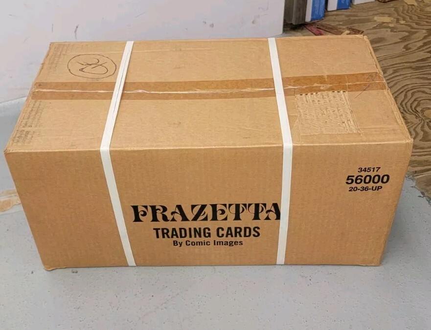 1991 (2) F. Frazetta Trading Cards Comic Images Art Box, Factory Sealed NM