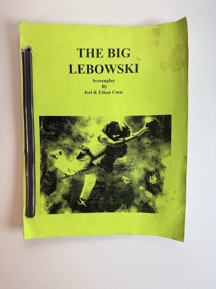 The Big Lebowski Original Screenplay