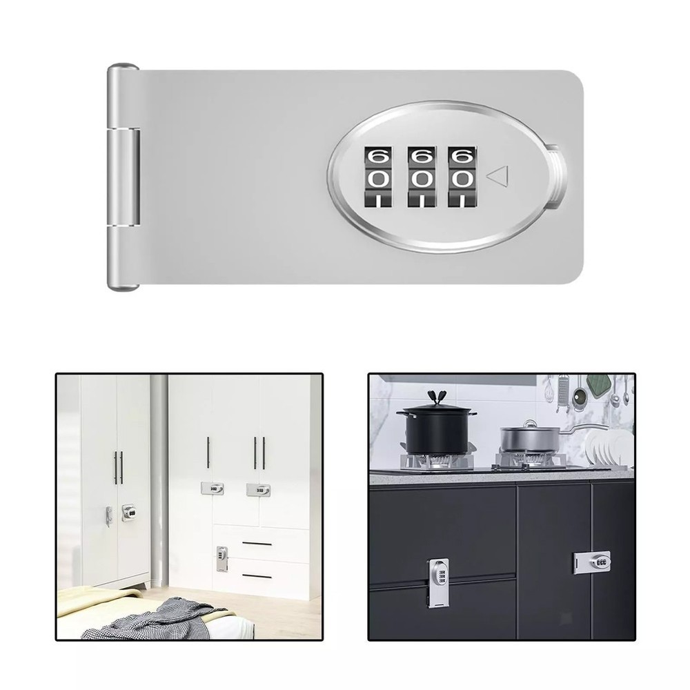 Combination Lock Keyless Door Lock For Home Use Compact And Space-Saving