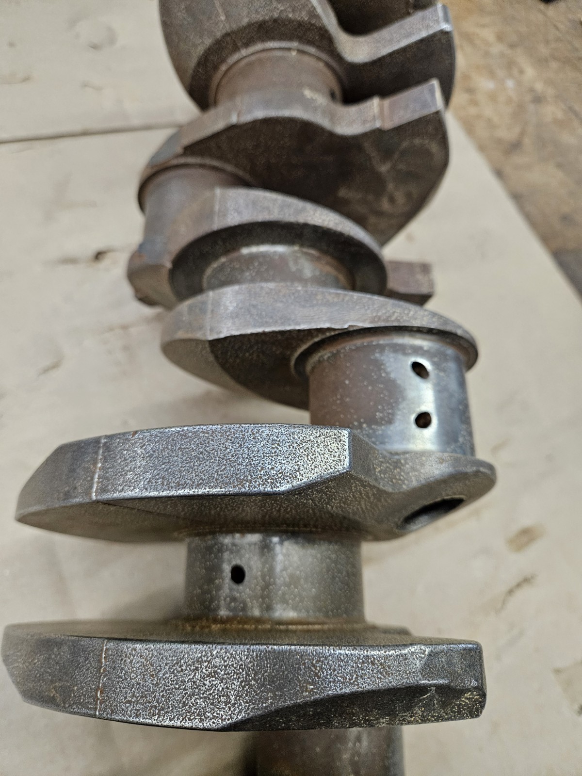 1969 1970 OEM Ford 428 CJ 1UB Cobra Jet Crankshaft 1UB Crank, STANDARD MAIN/ROD