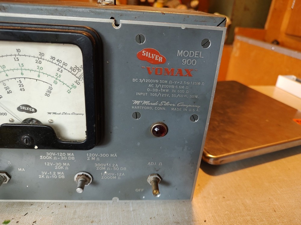 Silver Model 900 Vomax Test Set