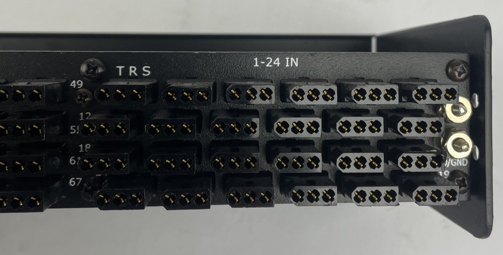 ADC Pro Patch PPP1248-E3-NS Bantam - S Audio High End Patch bay Patchbay U.S.A