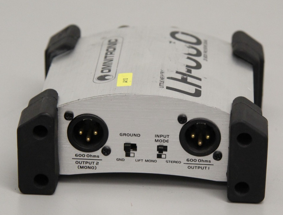 Omnitronic LH-060 DI-Box Passive Dual Active