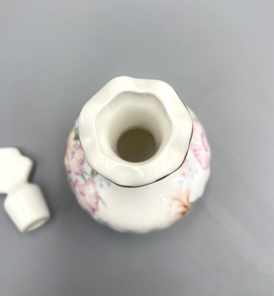 Southfields Fine Bone China Perfume Bottle With Stopper