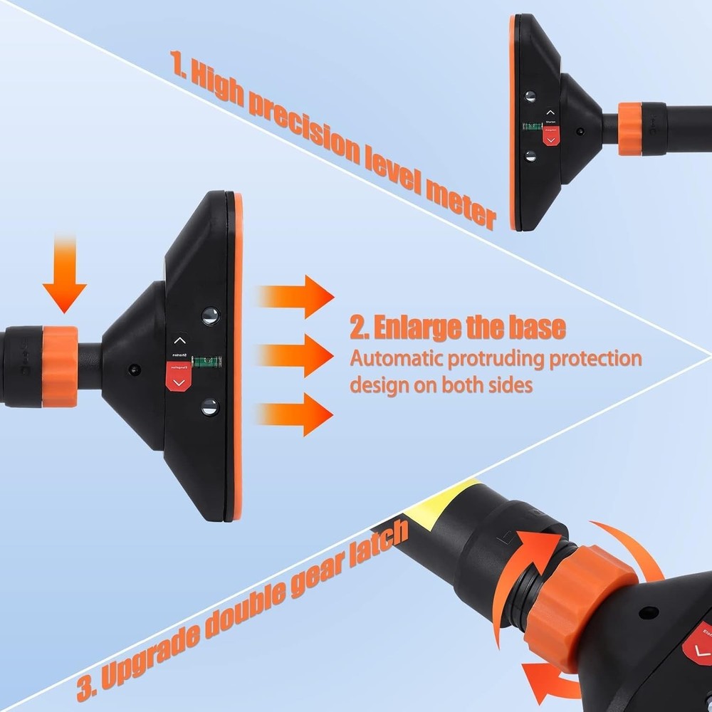 Pull Up Bar for Doorways with Level Meter and Adjustable Width Strength Training
