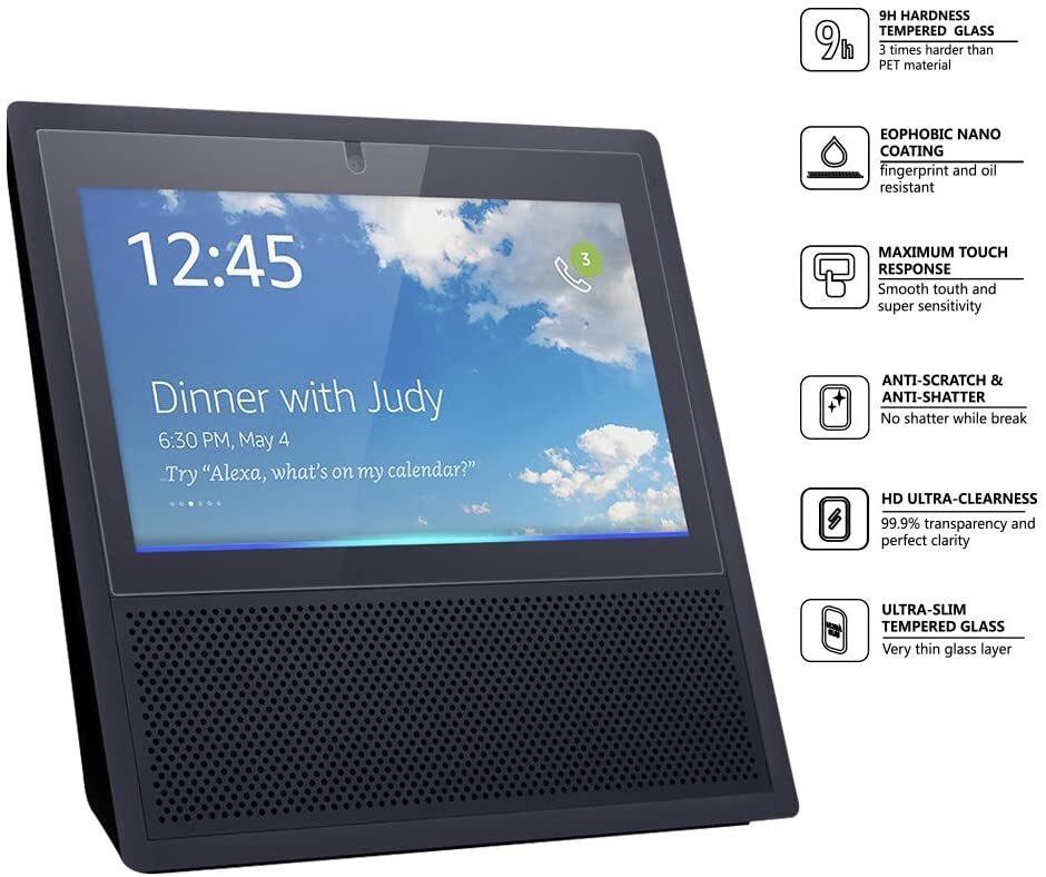 Tempered Glass Screen Protector For Amazon Echo Show 1st Generation 2017