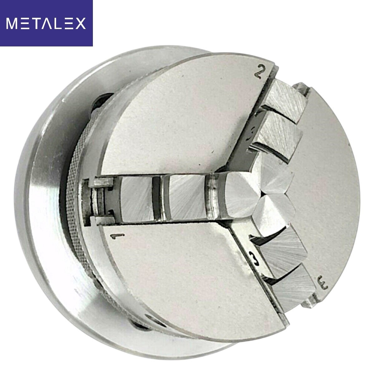 Rotary Table Horizontal And Vertical 4" 100mm + 65mm 3 Jaw Self Centering Chuck