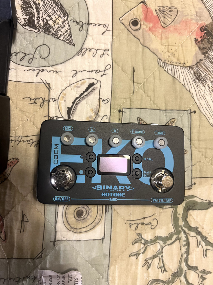 Binary EKO Delay Guitar Effect Pedal