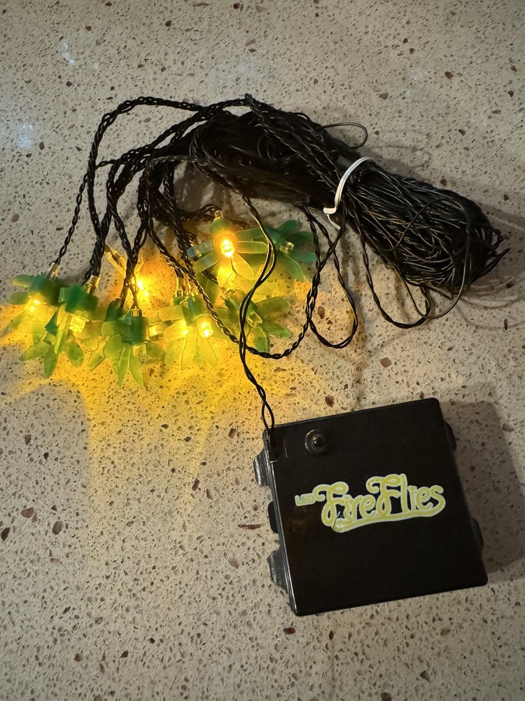 LED Fireflies - Battery Powered String Lights