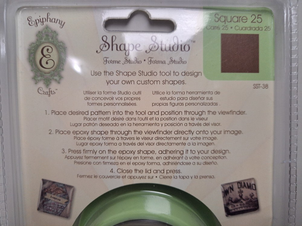 Epiphany Crafts - Shape Studio (Square 25) #SST-38