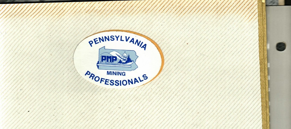 NICE PENNSYLVANIA MINING PROFESSIONALS COAL MINING STICKER # 1927