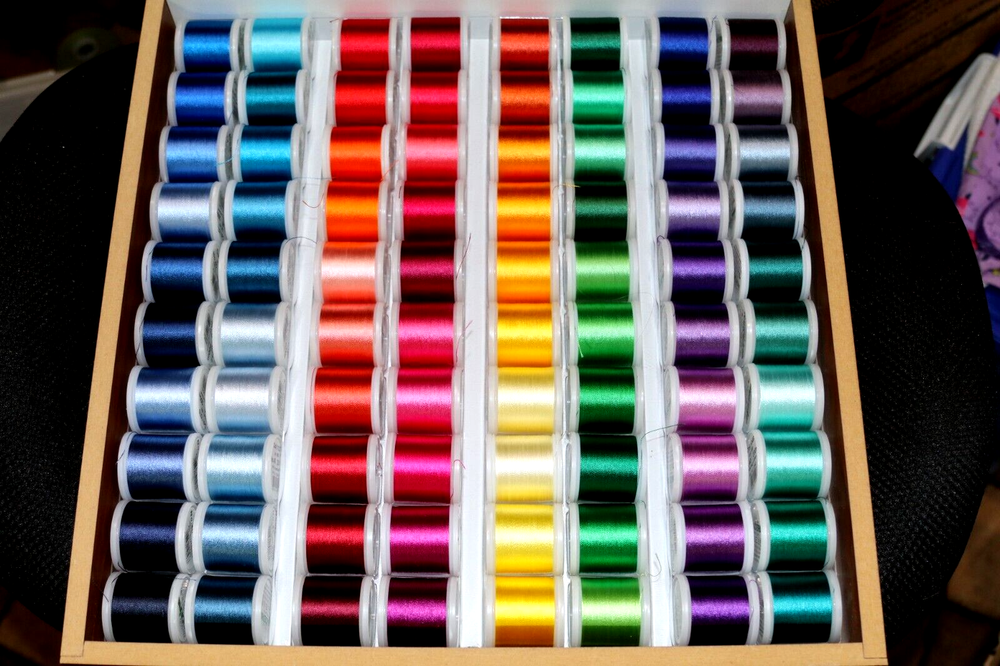 Madeira Thread Treasure Chest Full Thread Set BRAND NEW Complete 2 Extra Spools!