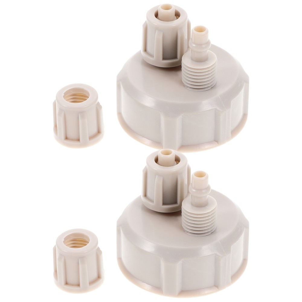 2 Pcs Bottle Cap Aquarium Generator Diffuser Pump Fish Tank Accessories