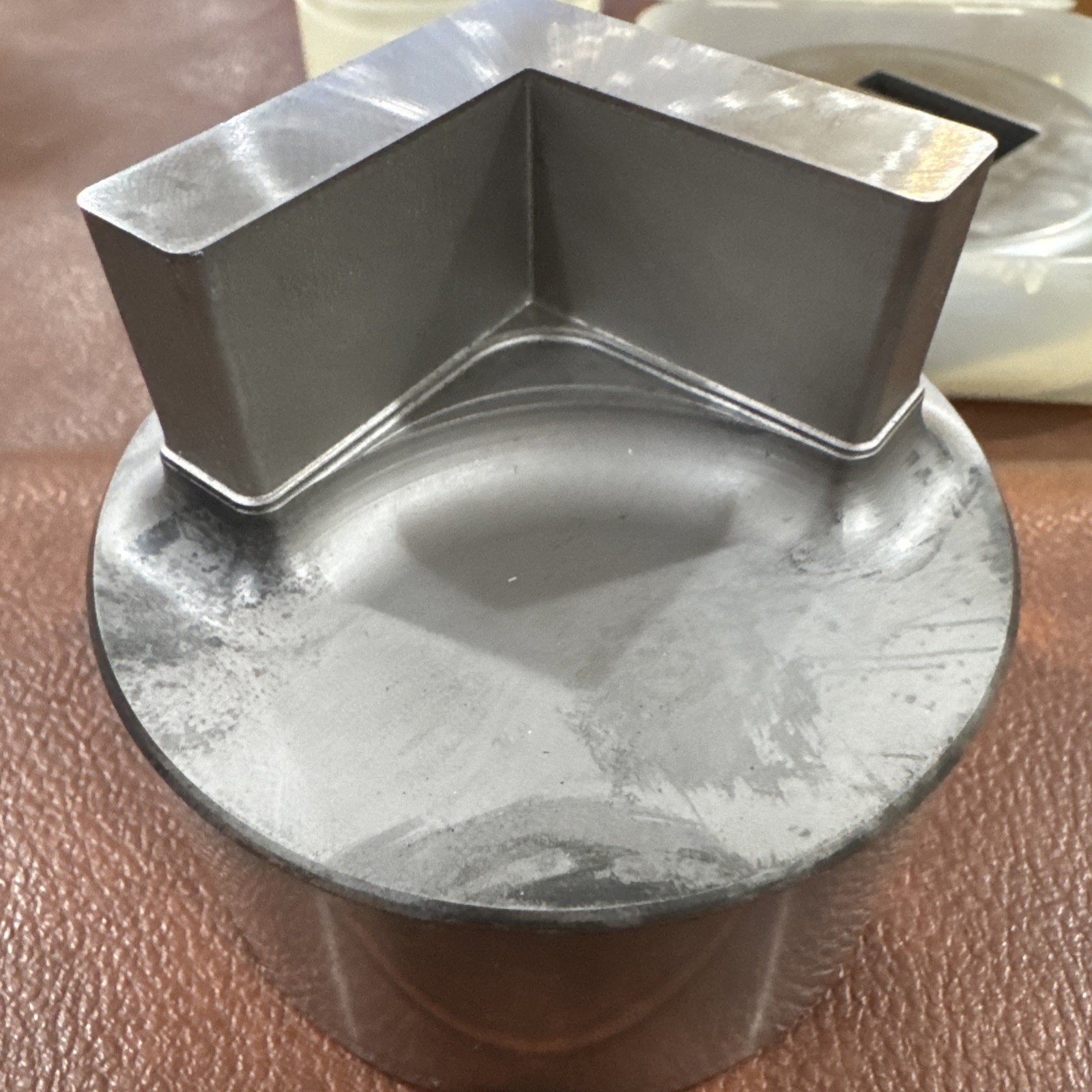 AMADA SX0116203 L Shape Punch & Die Set Corner Notcher Press Tooling Metal 3.5”