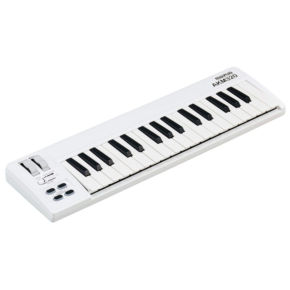 AKM320 32 key MIDI Keyboard Controller, white