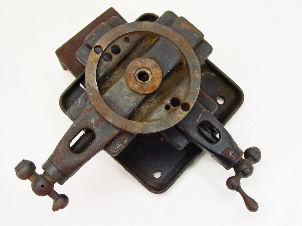 Generic Unbranded Manually Adjustable X/Y Stage - Surface Rust