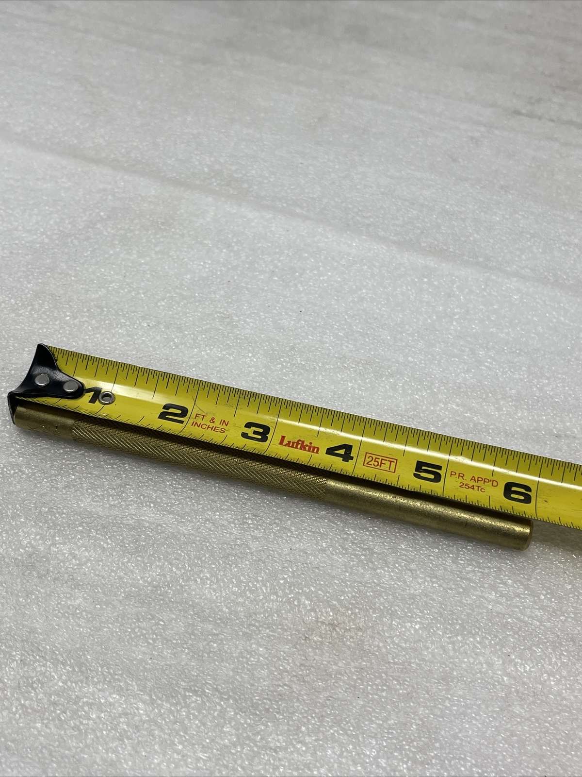 SK Tools 3/8” Brass Drift Punch, 6312, Knurled Shank, 6” Long, USA Made, New