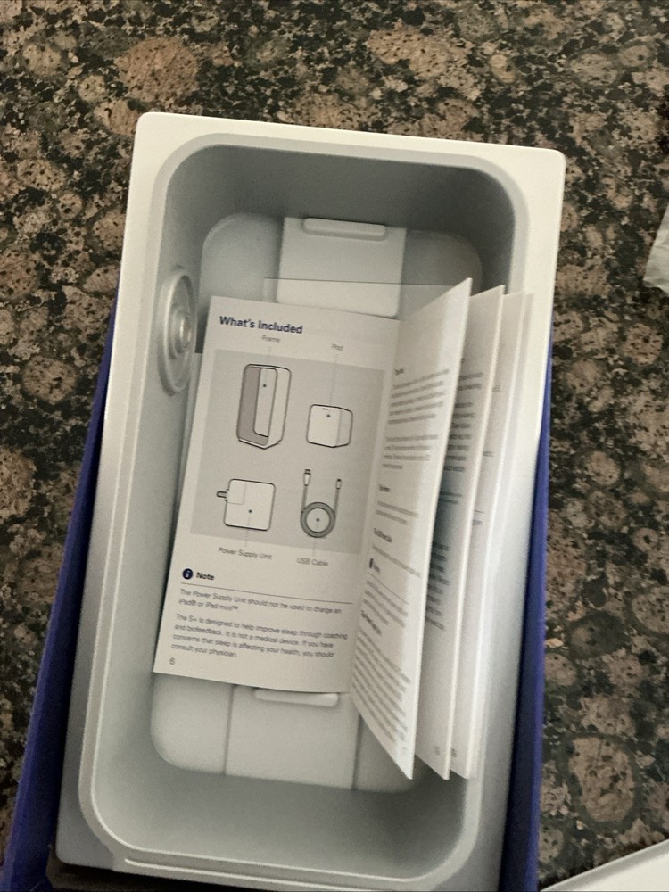 ResMed S+ Sleep Better SleepSensor Technology Personal Sleep Solution Silver
