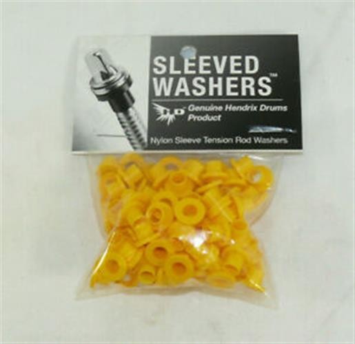 Hendrix Drums Sleeve Washers, 20-Pack, Gold