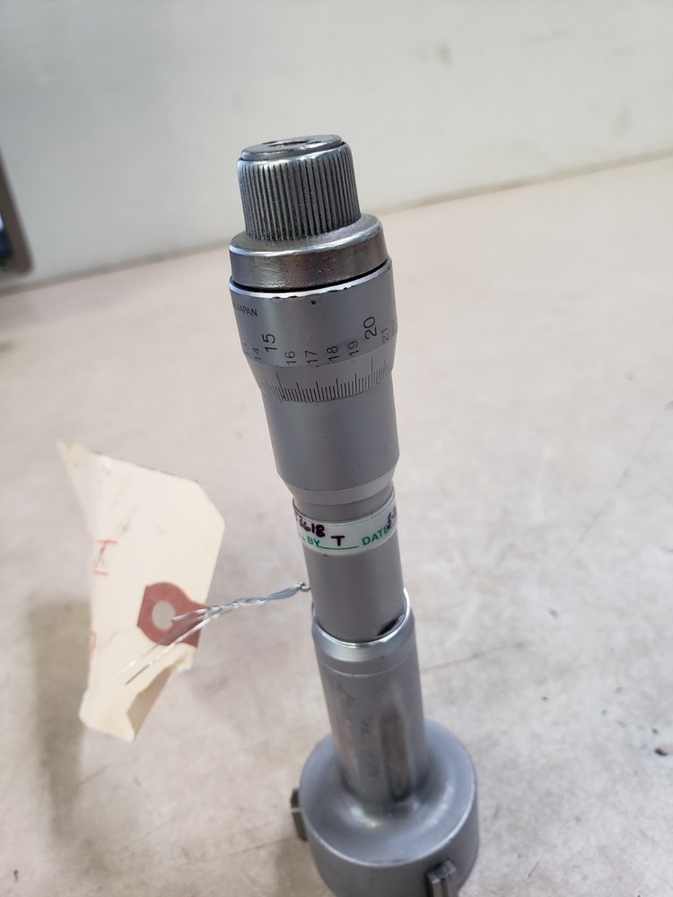 MITUTOYO PRECISION BORE MICROMETER 1DIV .0002 READ AD