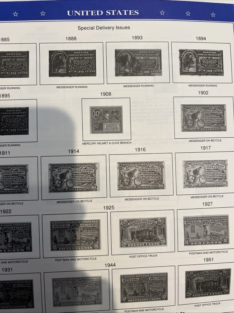 The EAGLE United States Postage Stamp Album - Canadian Wholesale Supply *PAGES