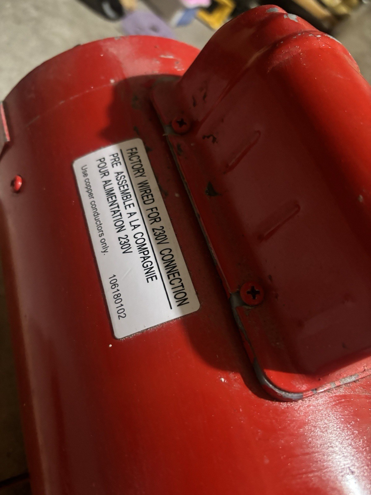 Red Lion Sprinkler Pump RL-SPRK200-BR Sprinkler Pump 2.0 HP *UNTESTED*