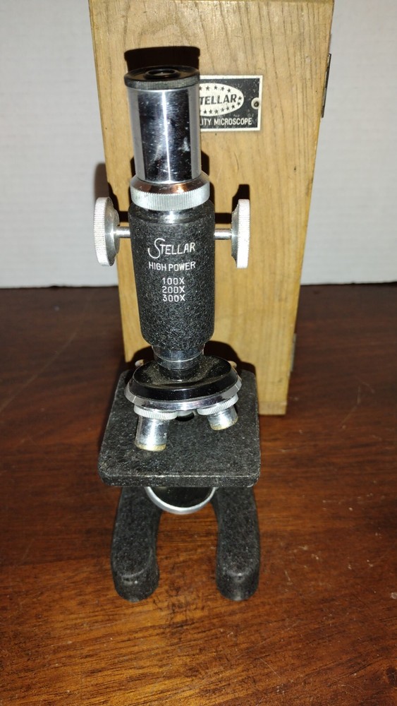 Vintage Stellar Microscope