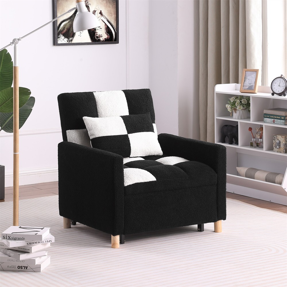 Convertible Sofa Bed Chair 3in1 Multi-Function Folding Recliner Sleeper Sofa US