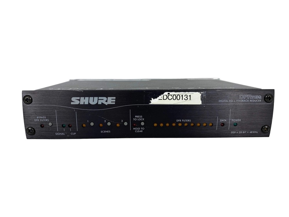 Shure DFR11EQ Digital EQ and Feedback Reducer