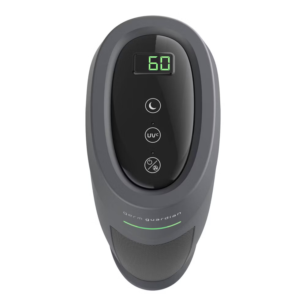 GermGuardian Intelligent 22in Tower Air Purifier HEPA Filter UV-C Intellisense