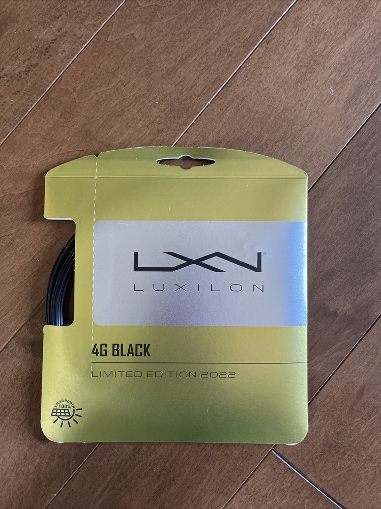 luxilon 4g black limited edition 2022