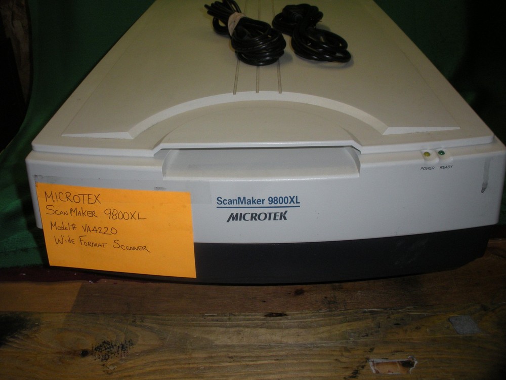 MICROTEK ScanMaker 9800XL Wide Format Scanner MRS-3200A3