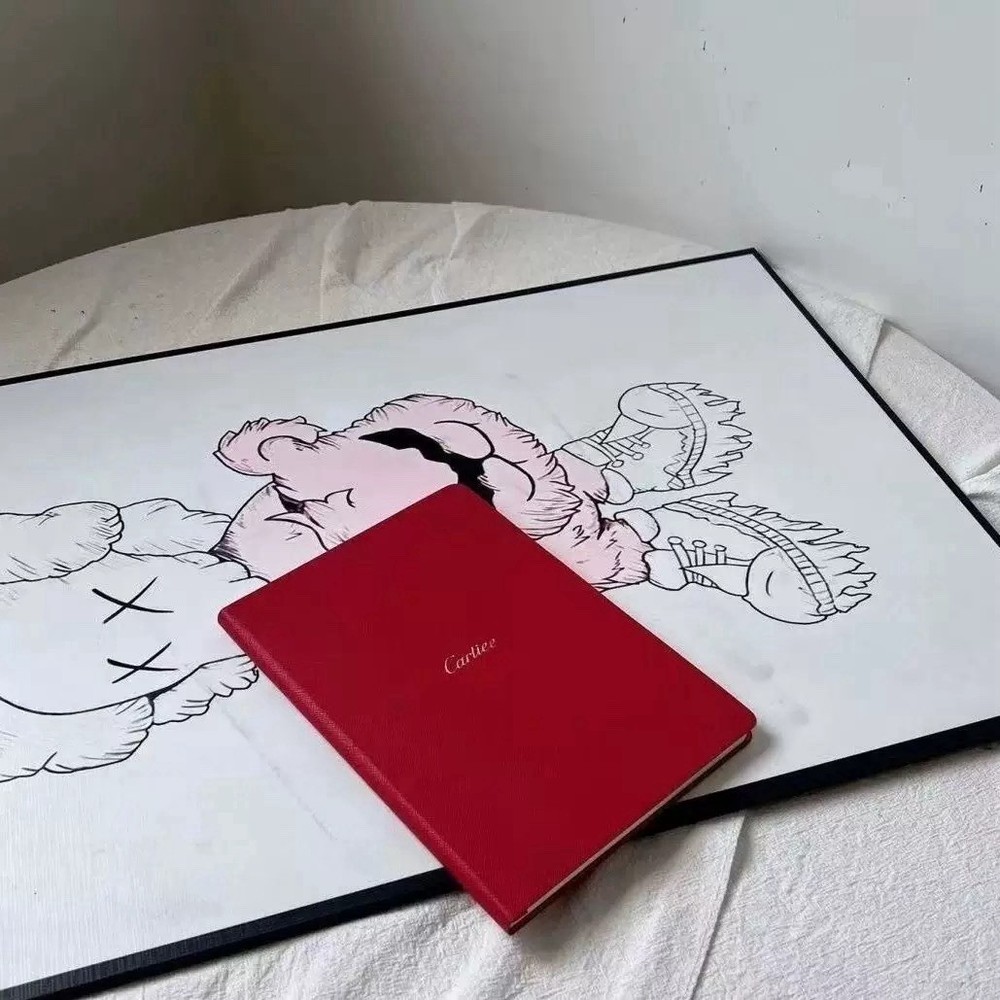 Cartier Classic Red Diary Notebook