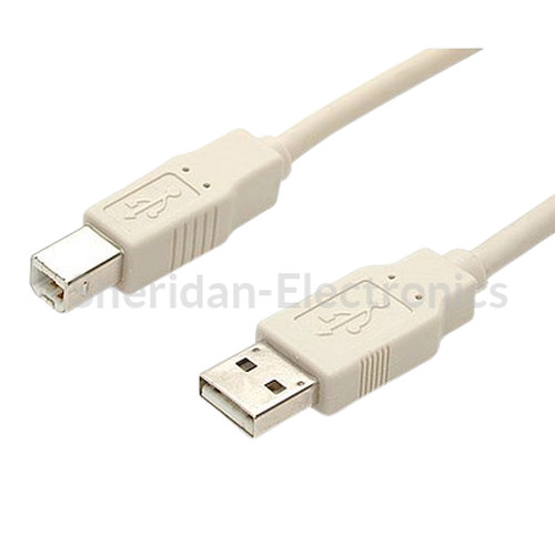A0193560 - Gold USB a/ B Cable - 9.84FT -
