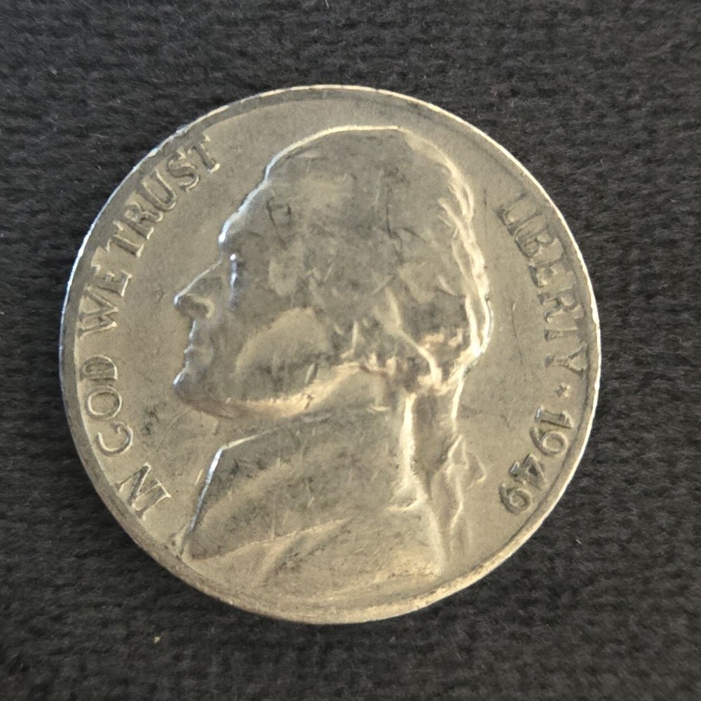 1949 JEFFERSON NICKEL