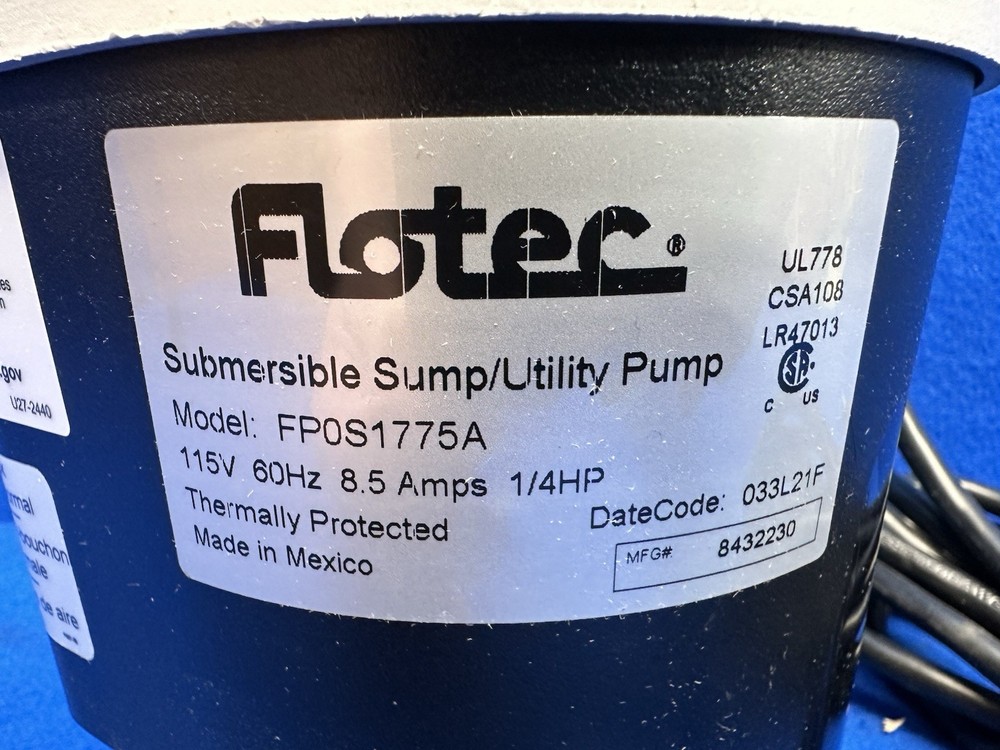Flotec FP0S1775A IntelliPump