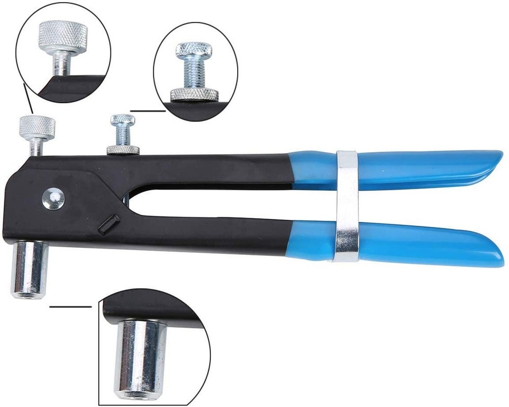 FreeTec Threaded Rivet Nut Setter Insert Tool Kit 86pcs Hand Riveter Rivnut N...