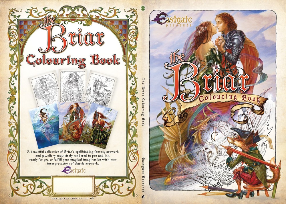 Briar Mystical Coloring Book