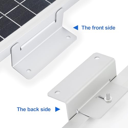 16 Units Solar Panel Mounting Brackets,Z Bracket Sets 4 Pack Z Bracket