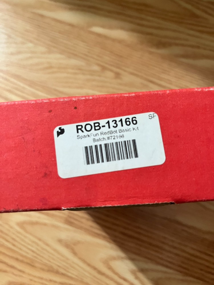 SparkFun Redbot Basic Kit ROB-13166 Build Your Own Motor Car