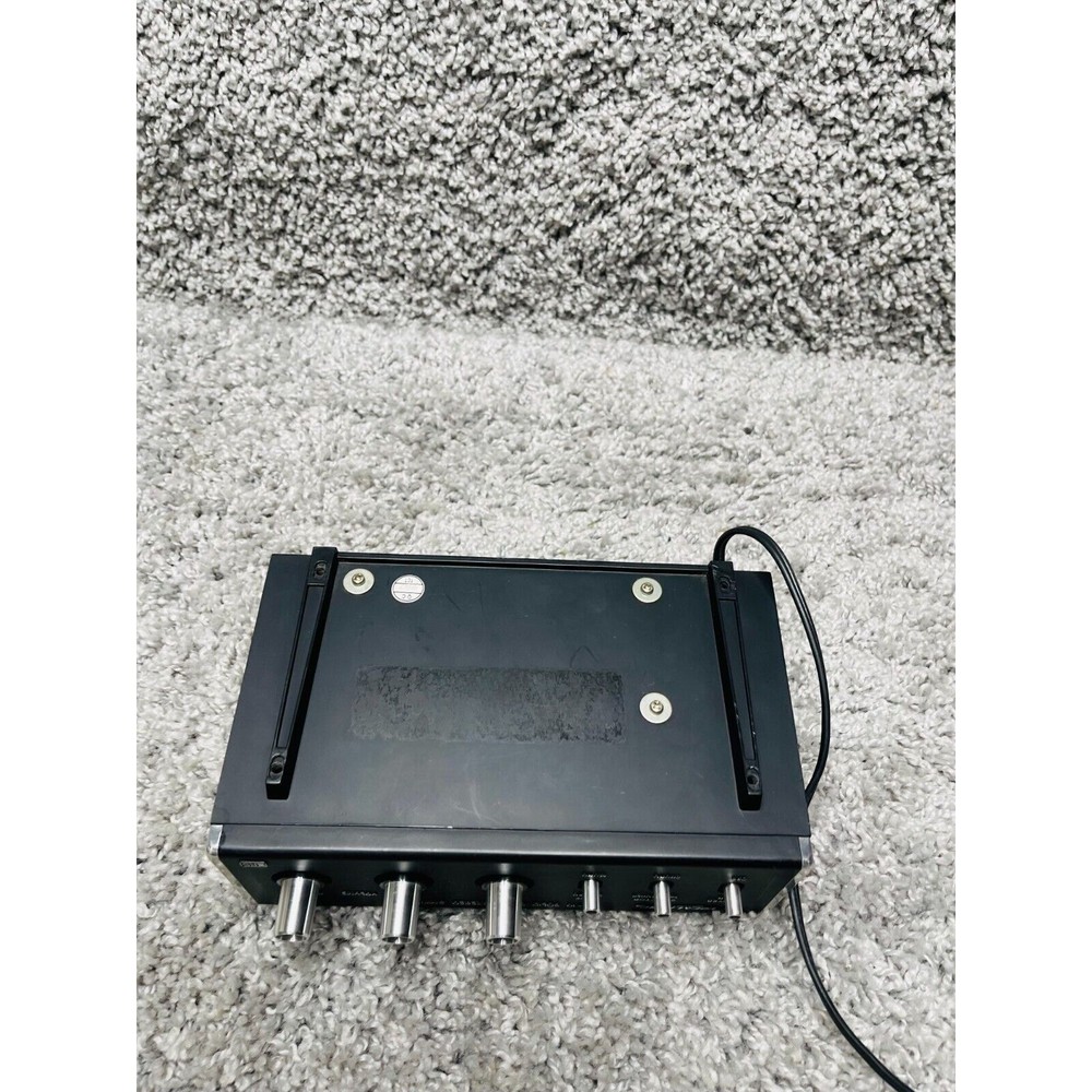 Realistic SA 10 Solid State Stereo Amplifier Brown Black Model 31 1982B 12W