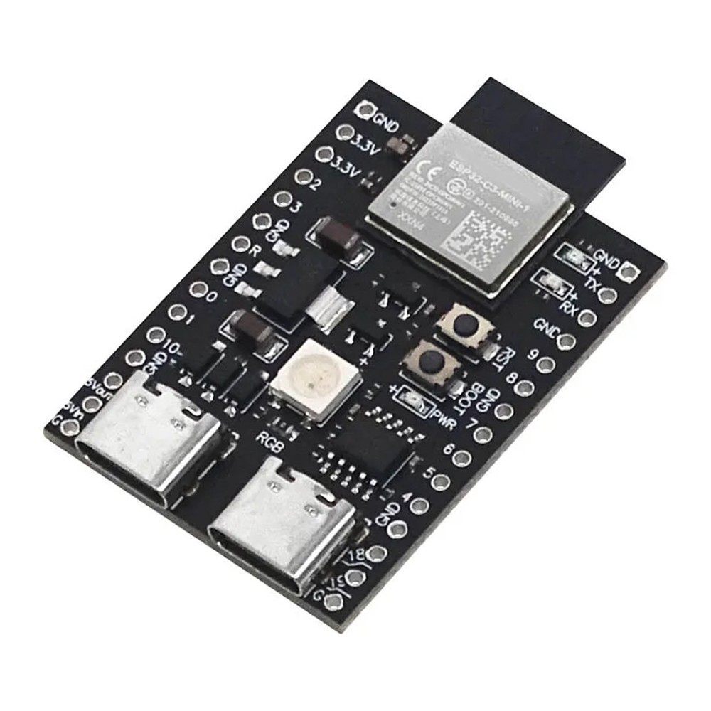 -C3 Development Board Dual Type-C WiFi Bluetooth BLE5.0 DevKitM-1 Core1544