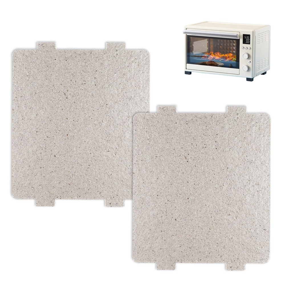 2 Pcs Microwave Waveguide Cover, Universal Mica Sheet Waveguide Cover Replace...